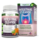Nettoyant intestinal - Tous les produits naturels de désintoxication à base de plantes - Programme complet de désintoxication de 10 jours - Wormwood, Cranberry, Paul D'Arco, Goldenseal, Ail, Black Walnut Hull, Echinacea et 10 autres ingrédients naturels