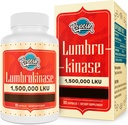 Lumbrokinase 200mg (Max Activity 1,500,000 LKU) - Lumbrokinase Enzymes Supplement, Mehr Effektive Than Nattokinase - 90 Kapseln