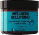 Kolloidales Silbergel - Wellness-Lösungen - Topical Gel - Vegan & Gluten Free - 2 Unzen.-L8