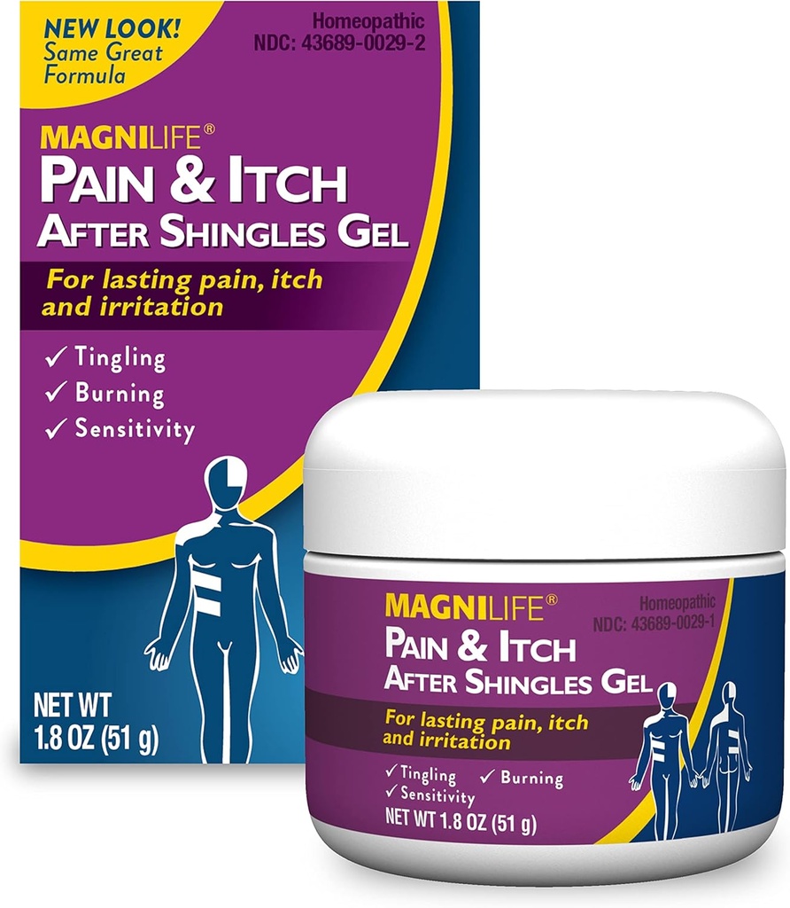 MagniLife Pain und Itch Relief Gel, Natürlich glauben Tingling, Irritation und Empfindlichkeit mit Jasmine und Mezereon - 1.8oz
