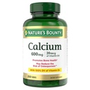 Nature's Bounty Calcium Carbonate & Vitamin D, unterstützt Immungesundheit & Knochen Gesundheit, 600 mg Calcium & 800IU Vitamin D3, 250 Tabletten