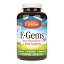 Carlson - E-Gems Plus, Natürliches Vitamin E 400 IU, Unterstützt ein gesundes Herz, 250 weiche Gele