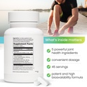 REVITALIZEZ Mobilité + Formule avancée de support des tissus articulaires et conjonctifs Inflammation, Soin et Relief articulaires, Support du cœur et immunitaire, Perna Canaliculus, Glucosamine, MSM, DMG- 90 Comprimés