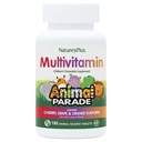 NaturesPlus Tierparade Kinder Chewable Multivitamin - 180 tierische Tabletten - Natürliche sortierte Geschmacksrichtungen - Vegetarisch, Glutenfrei - 90 Servierungen