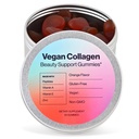 Vegan Beauty Support Gummie Collagen Booster mit Biotin, Vitamin C, A, E, Folsäure und mehr - 60 Gummi - Kunststofffreies Zinn - Hergestellt mit natürlichen Inhaltsstoffen