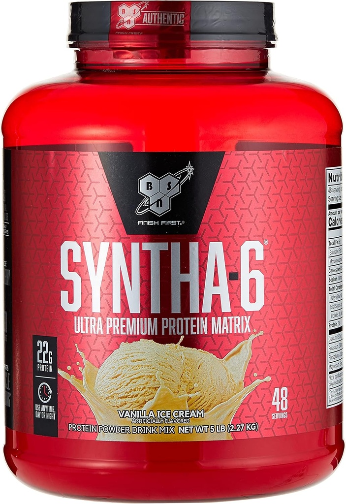 BSN SYNTHA-6 poudre de protéines, crème glacée Vanilla, 80 once