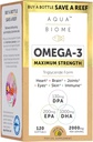Enzymedica maximale Stärke Hohe Potenz Fischöl, EPA DHA Omega 3 Supplement | Burpless, 120 Softgels