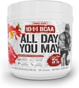 5% Ernährung Rich Piana AllDayYouMay BCAA Powder | Premium Intra & Post Workout Aminosäuren, Hydration, Endurance, Muskel-Recovery, Joint & Liver Support oz 16.93 oz, 30 Portionen (Fruit Punch)