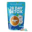 Skinny Boost Abend Detox Tee-14 Teebeutel Total, unterstützt Detox und Sauberkeit, reduzieren Bloating, 100% Alle Natürlichen, Vegan, Non GMO