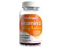 Vitamin D Jelly Bohnen, unterstützt Immungesundheit, fördert Knochengesundheit, Pectin basiert, Vegan & Glutenfrei, Gemischte Beeren Geschmack, 90 Jelly Bohnen, 30 Portionen