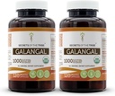 Secrets of the Tribe Galangal USDA Organic 120 Kapseln (2 St.) | Hergestellt mit vegetarischen Kapseln und Certified Organic Galangal (Alpinia Galangal) Getrocknete Wurzel (2x120 Kapseln)