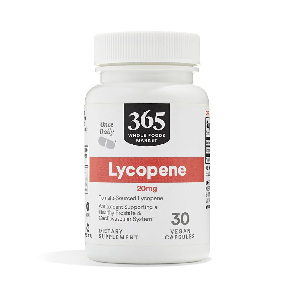 365 von Whole Foods Market, Lycopin 20 mg, 30 Count
