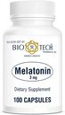 Bio-Tech Pharmacal Melatonin (3mg, 100 Kapseln)