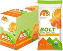 PROBAR - BOLT Organic Energy Chews, Orange, Non-GMO, Glutenfrei, USDA Certified Organic, Healthy, Natural Energy, Fast Fuel Gummies mit Vitaminen B & C (12 Count)