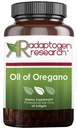 Öl von Oregano Softgels - Oregano Ölergänzung mit hochkonzentriertem Carvacrol - Unterstützt Darmreinigung - Kleine Pillen (60 Softgels) Gold