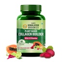 Himalayan Organics Organics Constructeur de collagène biologique pour cheveux et peau avec biotine et vitamine C (60 capsules)
