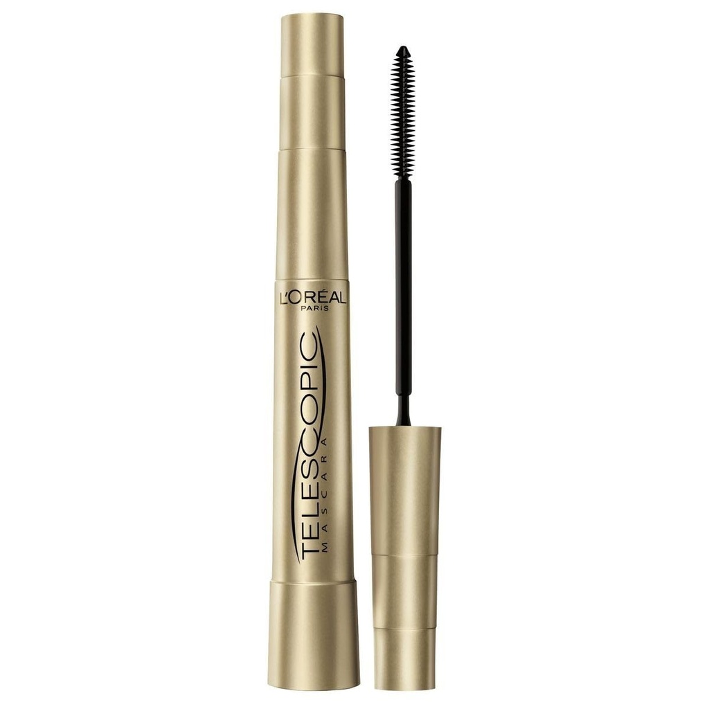2 x L'Oreal Paris Mascara télescopique haute précision flexible 8ml - Noir