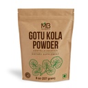 MB Herbals Gotu Kola Powder 8 oz (0.5 lb / 227 Gram) | Centella asiatica