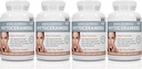 Nutrition à base de plantes Phytocéramides Riz à base de biotine Vitamine A C D et E, 4 flacons 40mg