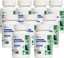 2800 MG Liposomal Glutathione Softgels, Max Absorption, Aktive Form L Glutathione-Reduktase, Leistungsstarkes Antioxidans, Health Aging, 60 Softgels