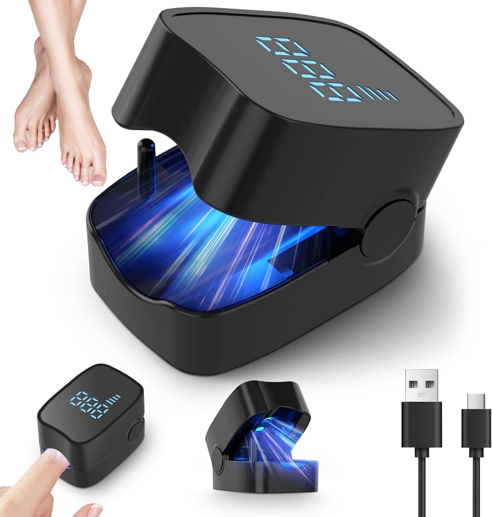 Fungus de traitement au laser de ongles dispositif de lumière LED-B0DBLMSYL8