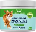 Komplette Cat Probiotics mit Präbiotika und Enzymen von Jackson Galaxy - Verdauungsunterstützung, Immununterstützung Nahrungsergänzung - Made in The USA