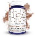Nootropics Depot Magnesium Glycinat Kapseln | 180 Count | Mineralische Ergänzung | Magnesium Ergänzung | Unterstützt Herz, Muskel, Nerven und Knochen Gesundheit
