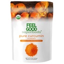 FEEL GOOD Superfoods Pure Curcumin Powder, Organic, Non-GMO, Vegan aus Bulk Ground Turmeric Root aus Indien, Curcuma Longa Joint Supplement, 5 oz