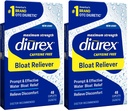 Diurex Max - maximale Stärke Koffein-freies diuretisches Wasser Pillen - Fühlen Sie sich besser und weniger schwer, 48 Zähler (Pack von 2)