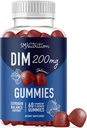 DIM Gummies | 200mg | Hormon Balance Gummis für PMS, Menopause, Hormonale Akne & More | Estrogen Balance & Detox für Frauen und Männer | mit 50mg Beet Root für Antioxidans Unterstützung | Gluten-Free | 60ct.
