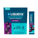 Liquid I.V.® Hydration Multiplier® - Açaí Berry - Hydration Powder Packets | Elektrolytpulver Getränke Mix | Bequeme Single-Serving Sticks | Non-GMO | 16 Servietten (Pack von 12)