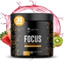 LAVIDA Focus +Energy | Low-Stim Pre-Workout for Busy Professionals | Nootropic Brain Booster with 140mg Caffeine, Zero Jitters, Sugar-Free, Natural Energy & Mental Clarity | Made in USA