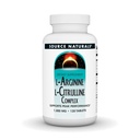 Source Naturals Complexe L-Arginine L-Citrulline, 120 comprimés, 1000 mg