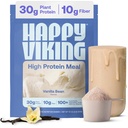 Happy Viking Vanilla Plant Protein Powder, Created by Venus Williams, 20G Protein, Low Carb, Keto, Vegan, Sans gluten, Non-OGM, Superfoods, Remplacement complet des repas, 1 boîte (24 oz.)