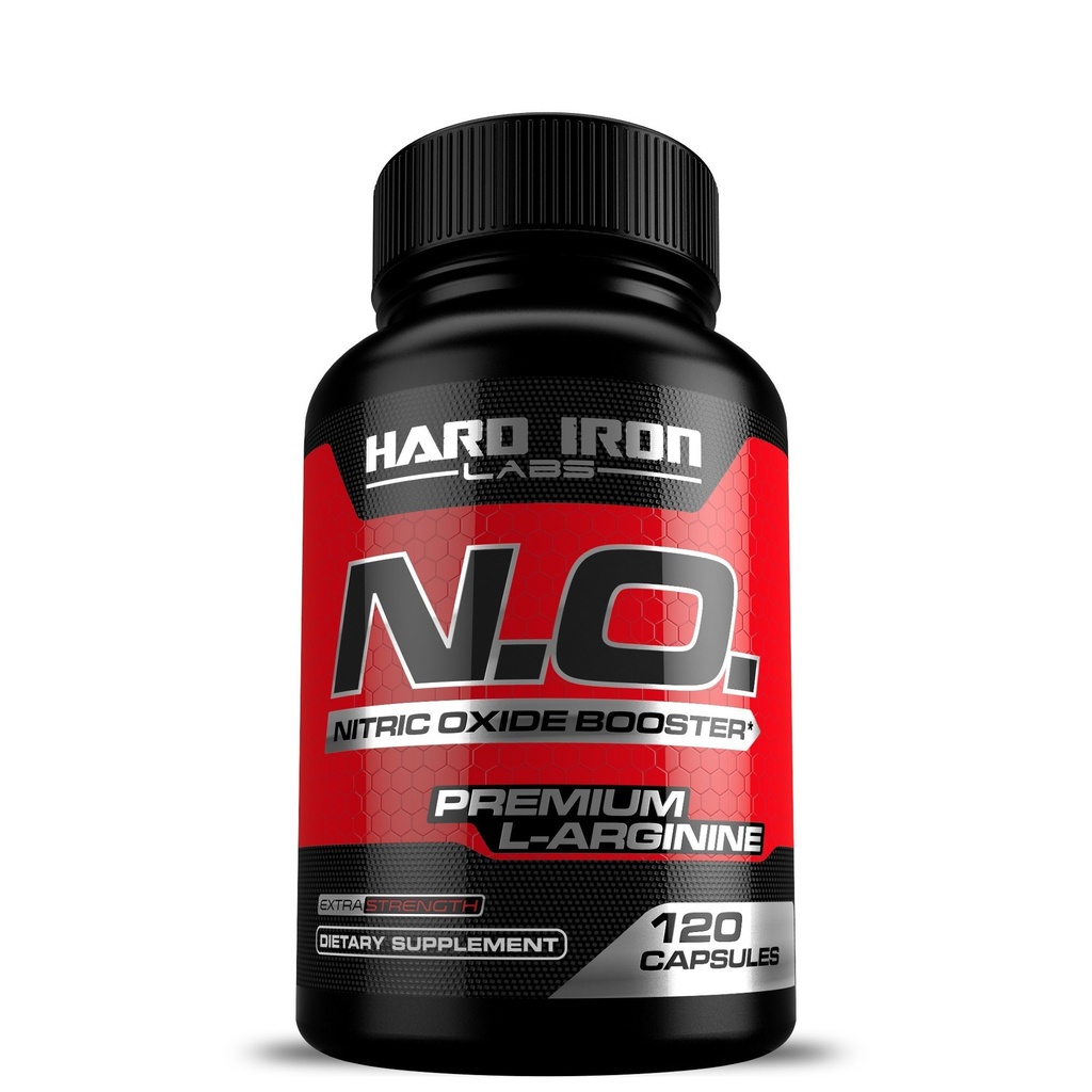 N.O. Booster d'oxyde nitrique avec L-Arginine, L-Citrulline, Beta Alanine, AAKG - Non-OGM, sans gluten, végétalien - Supplément de pré-entraînement pour la croissance musculaire, l'endurance, l'énergie, les pompes, la vasculaire - 120 Capsules
