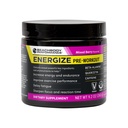 BODi Energize Pre Workout Powder - Beta-Alanine, Quercetin et formule de caféine à faible teneur en sodium pour l'énergie améliorée et la concentration, augmenter le supplément d'énergie et d'endurance, baie mixte, 40 portions