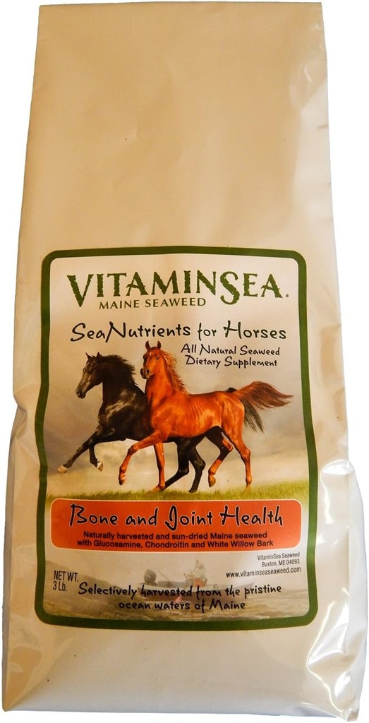 VITAMINSEA Horse Kelp Dried Seaweed Supplement de tous les nutriments naturels diététiques pour les chevaux.
