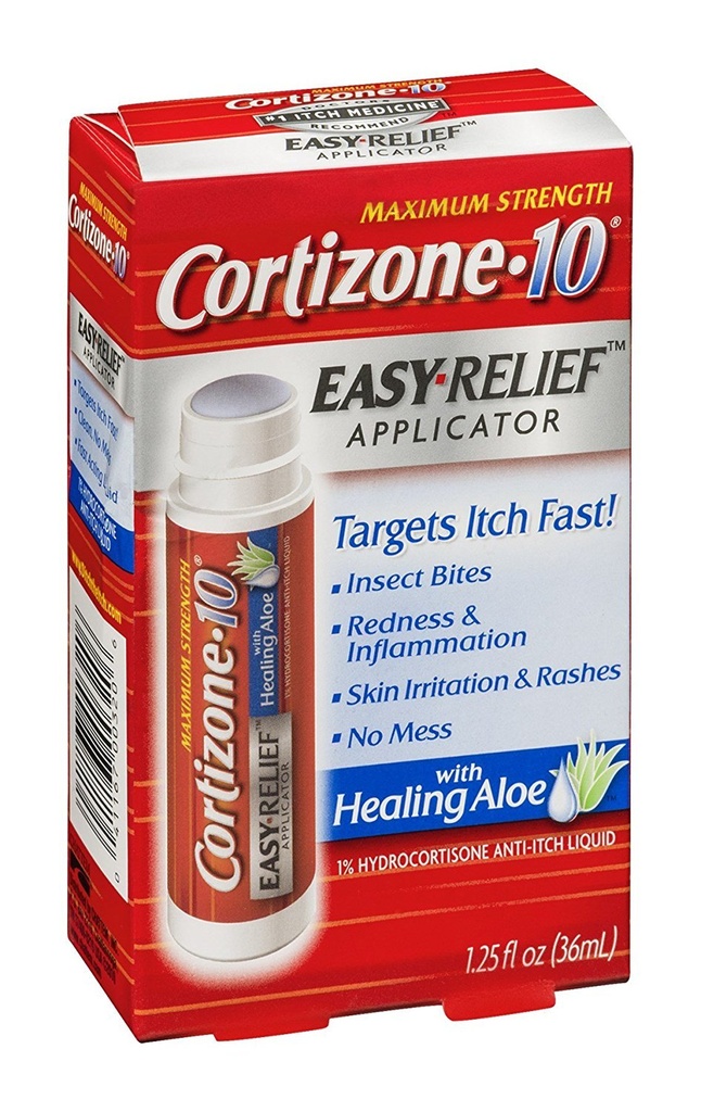 Cortizone 10 Easy Applcto Größe 1.25z Cortizone 10 Easy Relief Applicator mit Heilung Aloe 1.25oz