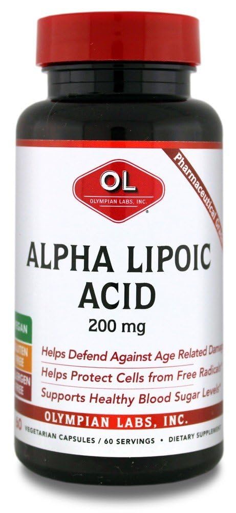 OLYMPIAN LABS Alpha Lipoic Acid 200 Mg, 0,15 Pfund