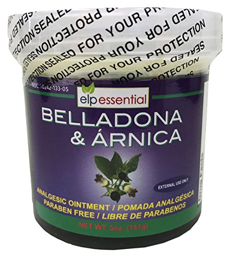 Belladona und Arnica Analgetikum 5 Unze (141g) Paraben Kostenlos