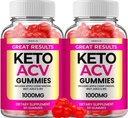 (2 Pack) Große Ergebnisse Keto ACV Gummies - Fortgeschrittene Formel Große Ergebnisse Keto plus ACV Gummis Apple Cider Essig Große Ergebnisse ACV Gummies Nahrungsergänzungsmittel Bewertungen (120 Gummi)