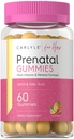 Carlyle Prenatal Gummie für Damen | mit DHA & Folsäure | 60 Count | Fruit Flavor | Non-GMO, Gluten Free Supplement | für Sie