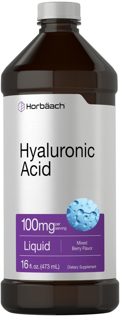 Horbäach Supplément liquide à l'acide hyaluronique (100 mg)