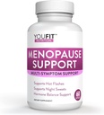 Menopause Relief Kapseln für Frauen - Natürliche Menopause Ergänzungen für Frauen - Vollständige Tag und Nacht Menopause Unterstützung - Reduziert Hot Flashes, Stress, Nacht Sweats - 30 Servietten