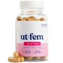 UT-Fem-Lösung - Schnell-Acting Urinary Tract Flush für Frauen, Proactive UTI-Support, fördert Reinigung & Komfort, Klinisch-Strength D-Mannose, Cranberry und natürliche Inhaltsstoffe - 60 Vegan Capsules