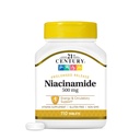 21st Century Niacinamid 500 mg verlängerte Freisetzung Tabletten, 110 Zähler