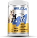 4 in 1 - Probiotic, Joint Support, Skin & Coat, Multi-Vitamin Soft Chews für Hunde, 16.9 Unze