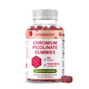 Picolinate de chrome vitamatique 1000 mcg - 90 Gommies - Chromium de haute puissance - Arôme des framboises