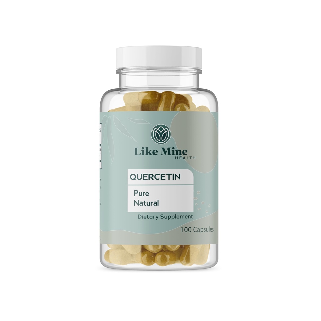 Comme Mine Quercetin (100 capsules), Pure & Natural, Single Ingredient, complément alimentaire pour les femmes