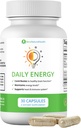Ben's Natural Health Daily Energy B-Vitamin Complex mit TMG und Zink für natürliche Energie, Stress, Fokus und Immununterstützung, 30 Kapseln